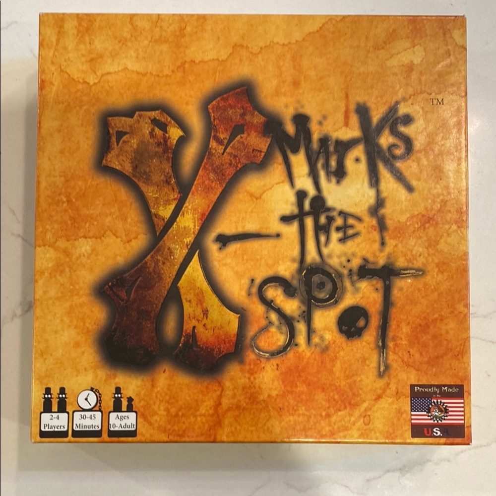 X Marks the Spot Pirate Strategy Card Game